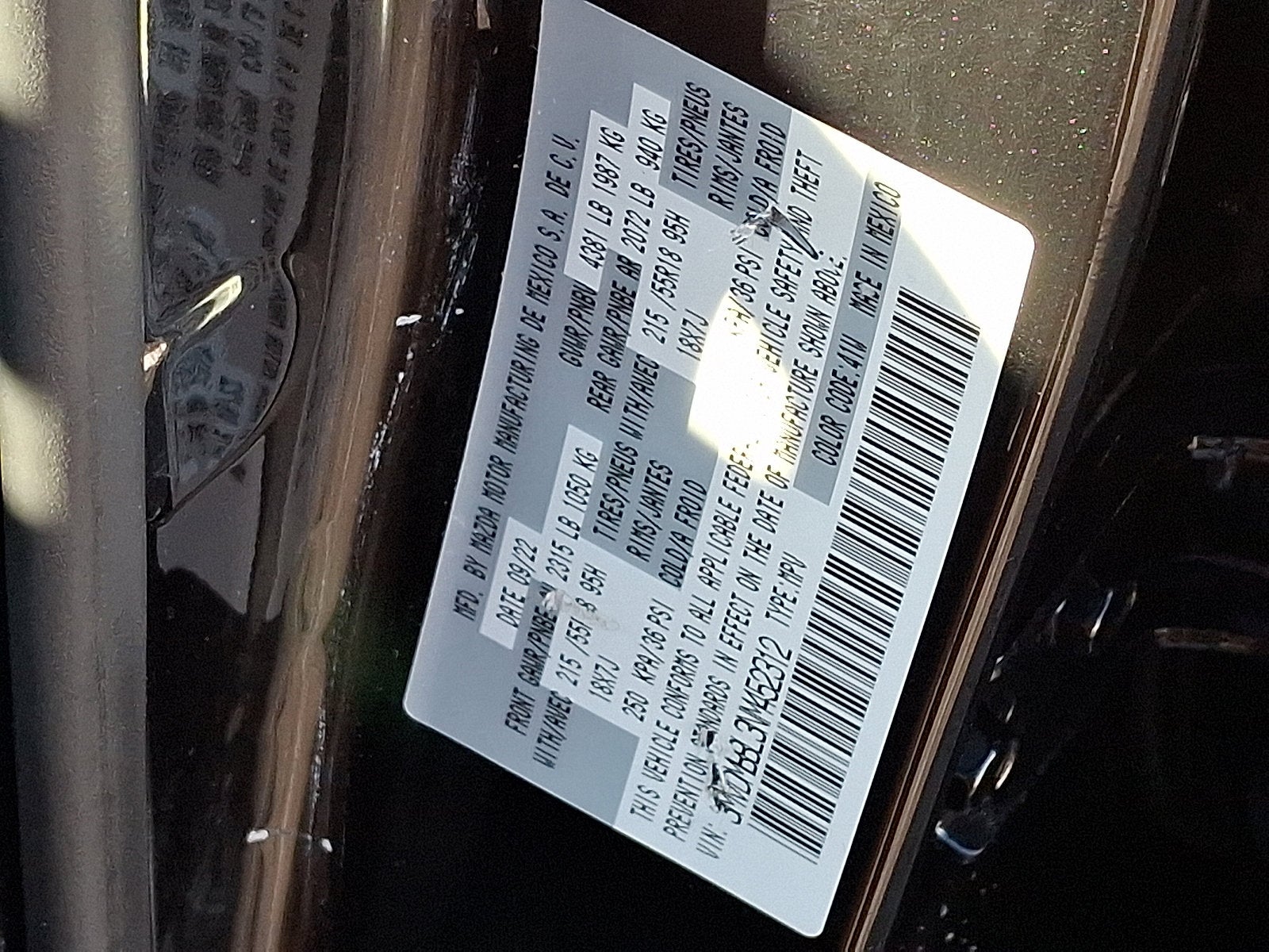 2022 Mazda Mazda CX-30 2.5 S Select Package