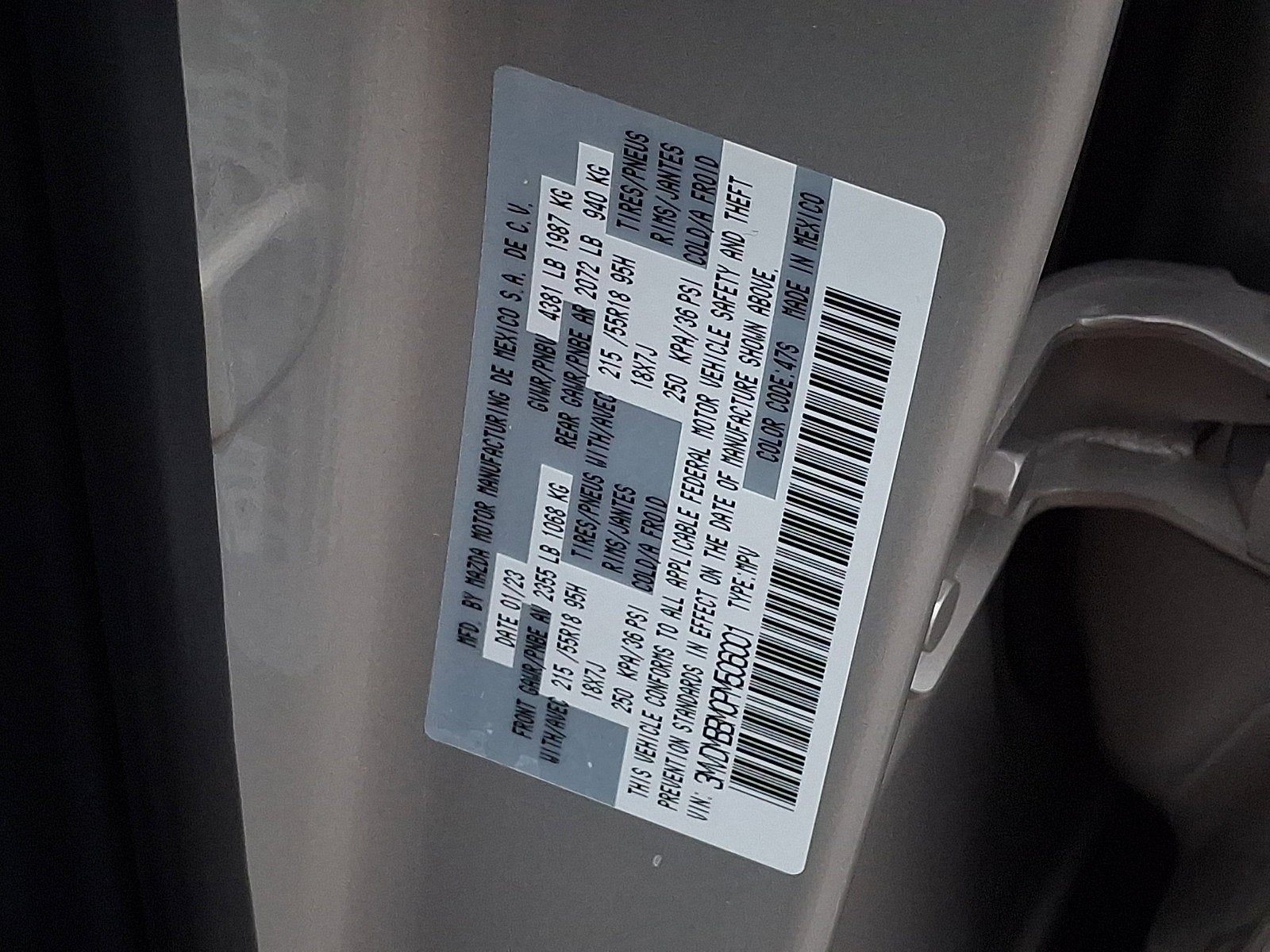 2023 Mazda Mazda CX-30 2.5 S Select Package