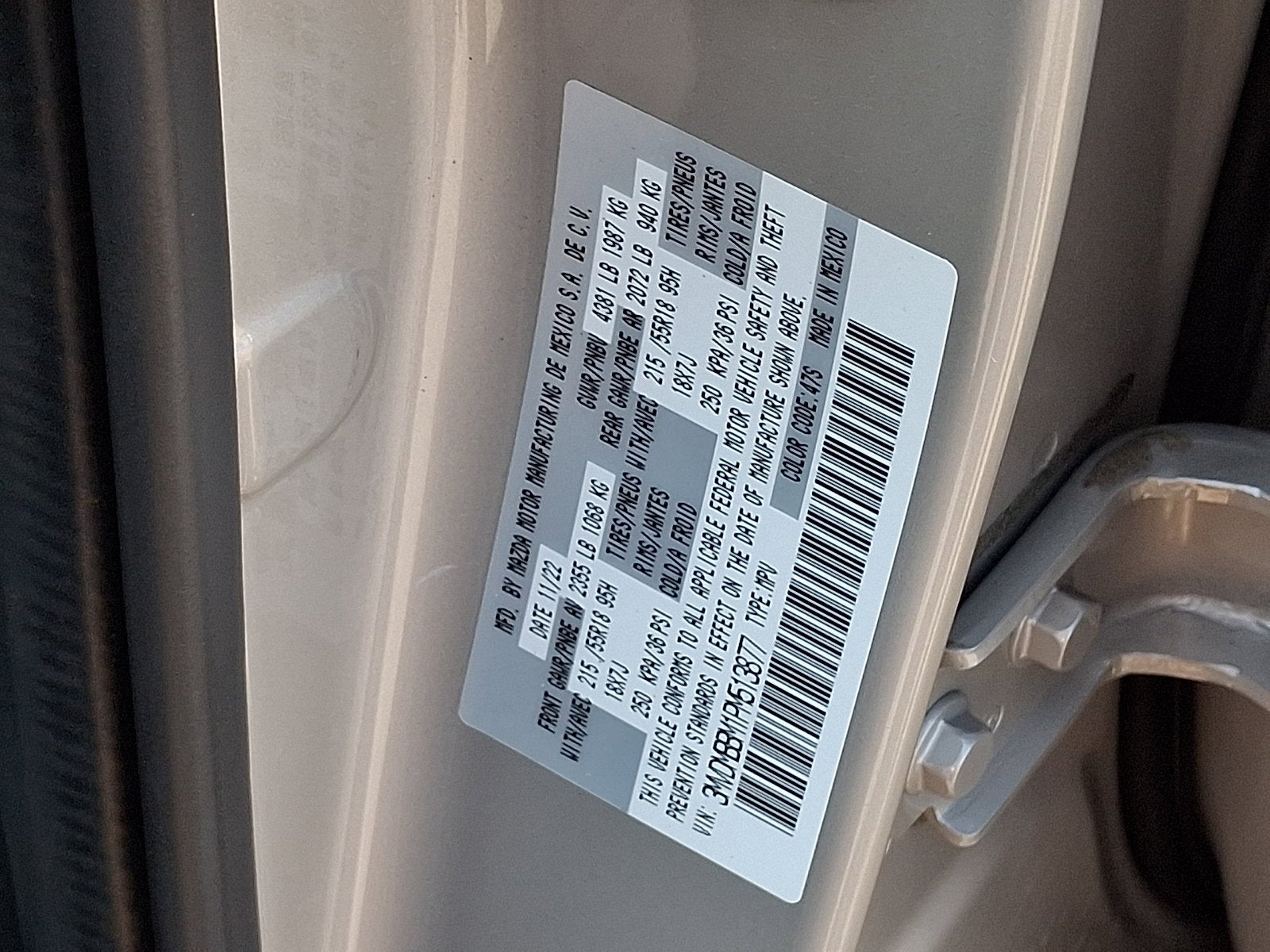 2023 Mazda Mazda CX-30 2.5 S Select Package