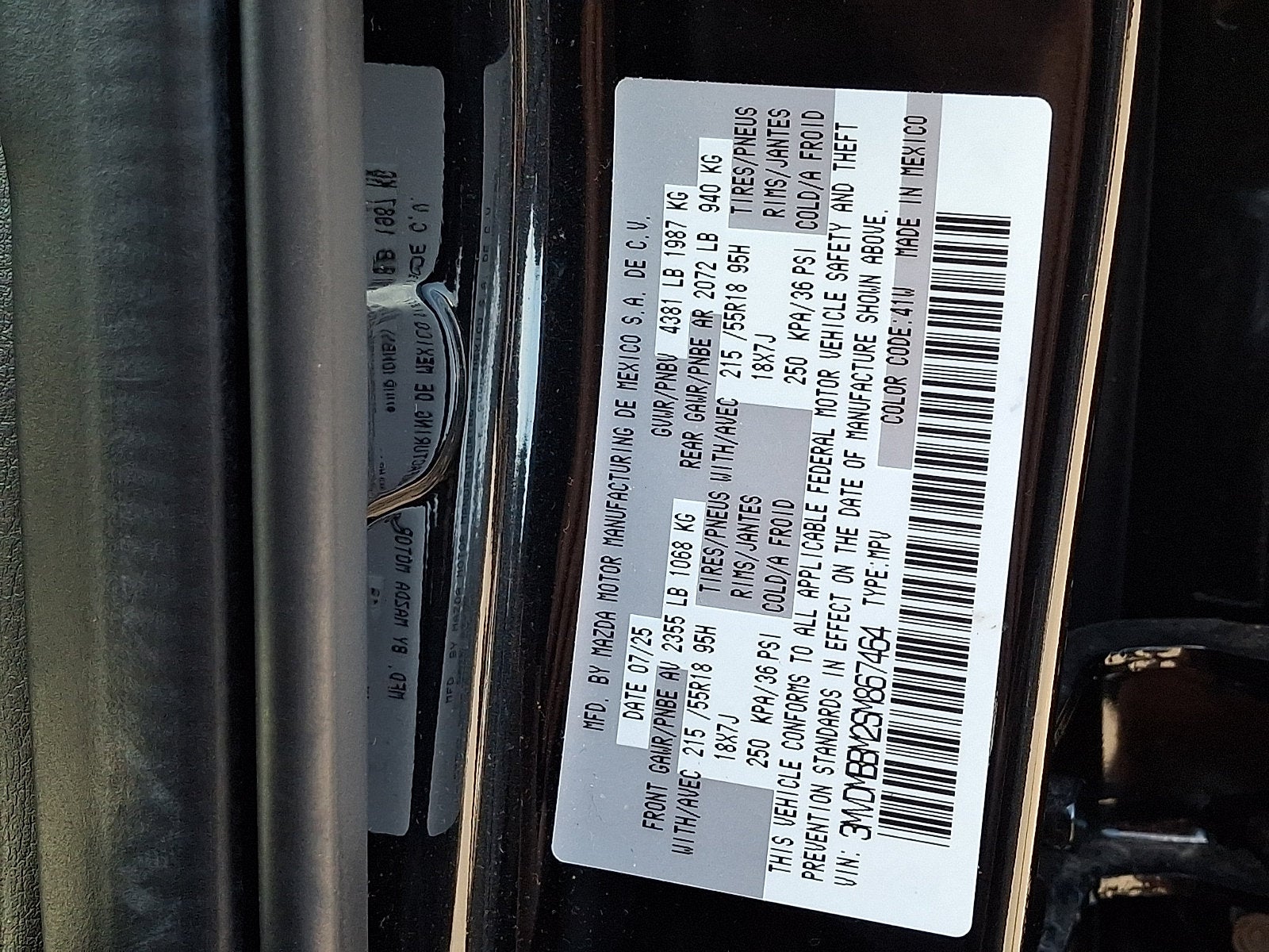 2025 Mazda Mazda CX-30 2.5 S Select Sport