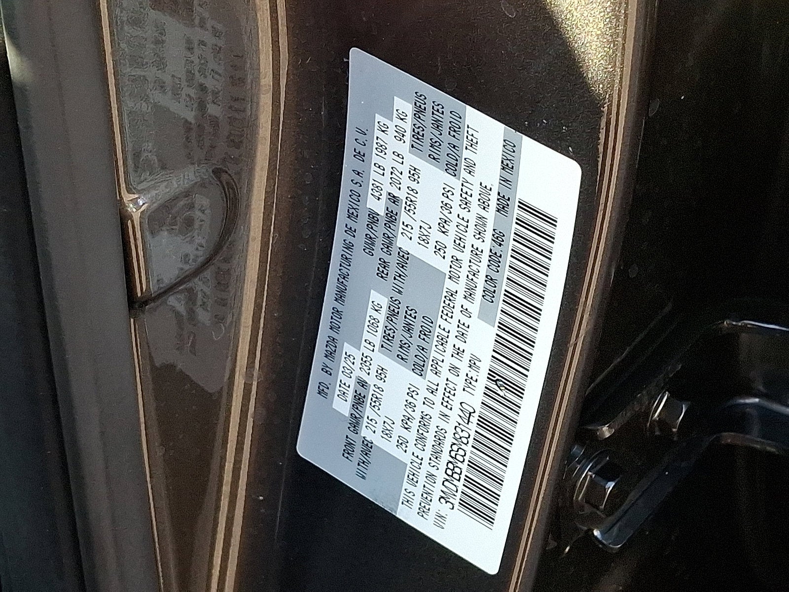 2025 Mazda Mazda CX-30 2.5 S Select Sport