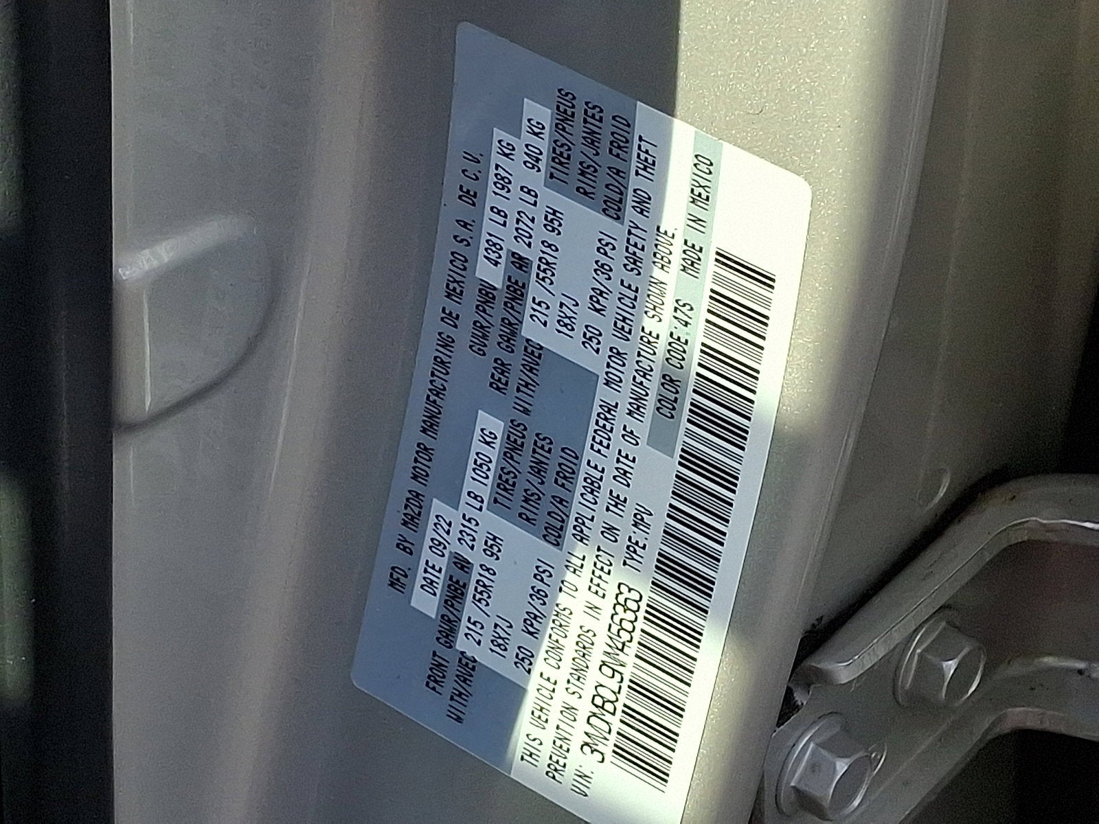 2022 Mazda Mazda CX-30 2.5 S Preferred Package