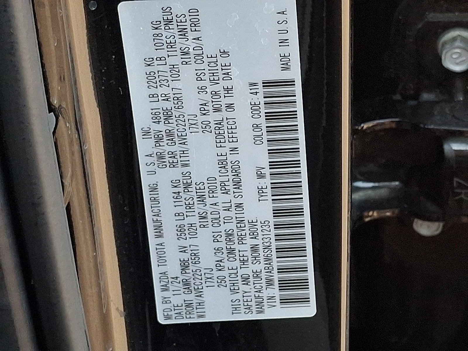2025 Mazda Mazda CX-50 2.5 S Select Package