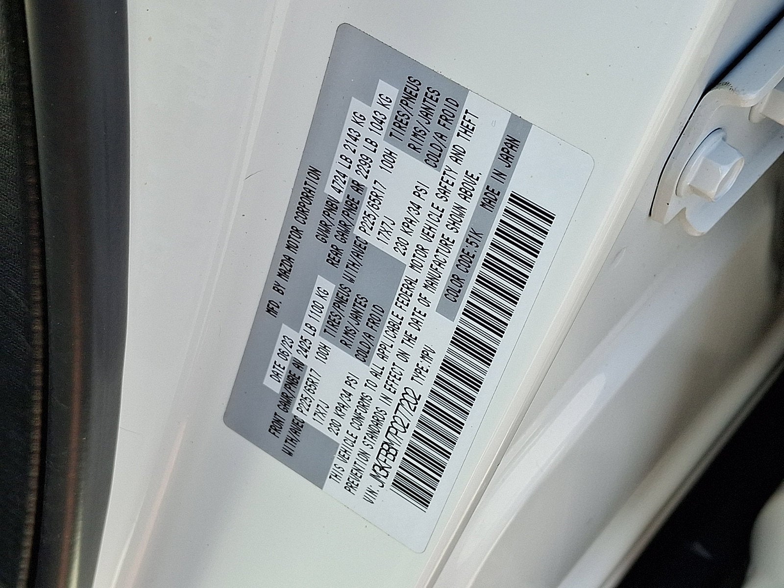 2023 Mazda Mazda CX-5 2.5 S Select Package