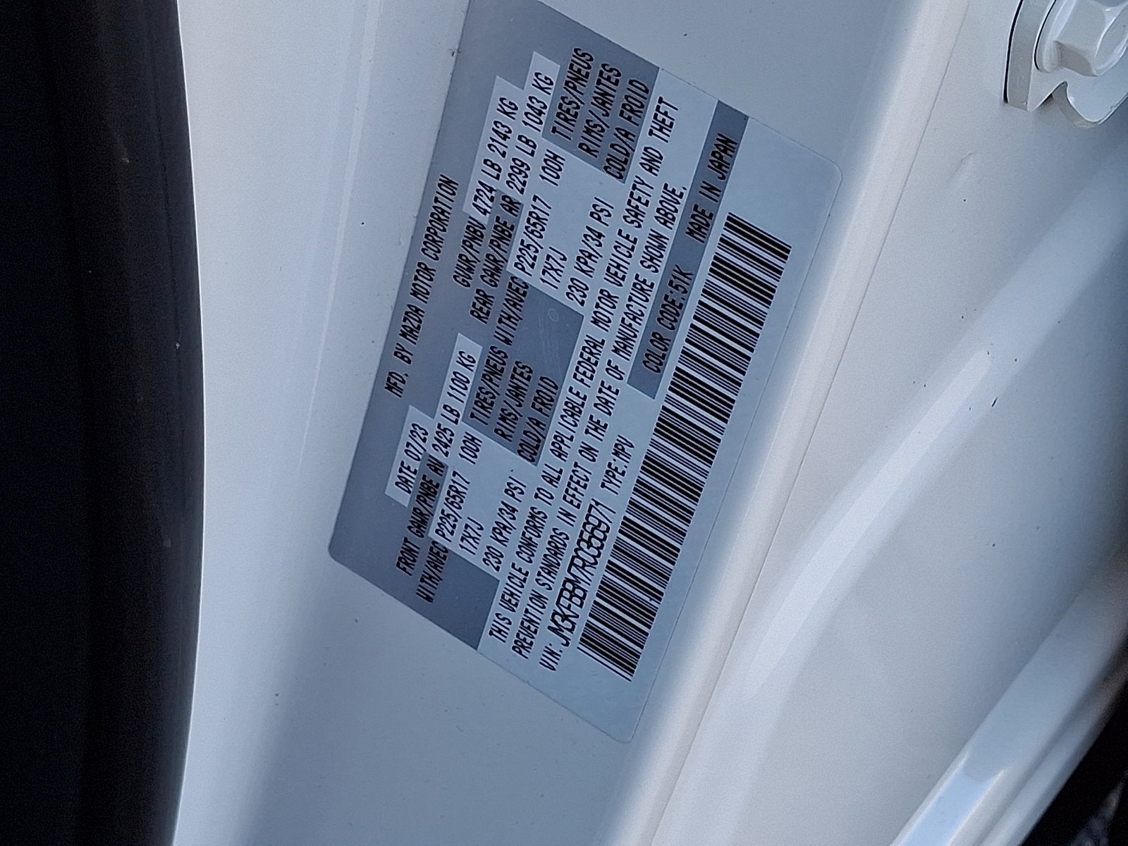 2024 Mazda Mazda CX-5 2.5 S Select Package