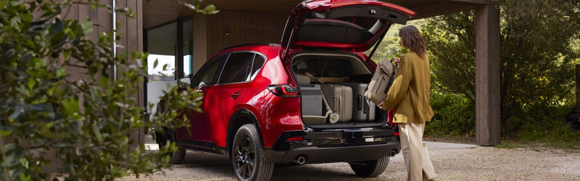 2026 Mazda CX-5 cargo space and rear storage area
