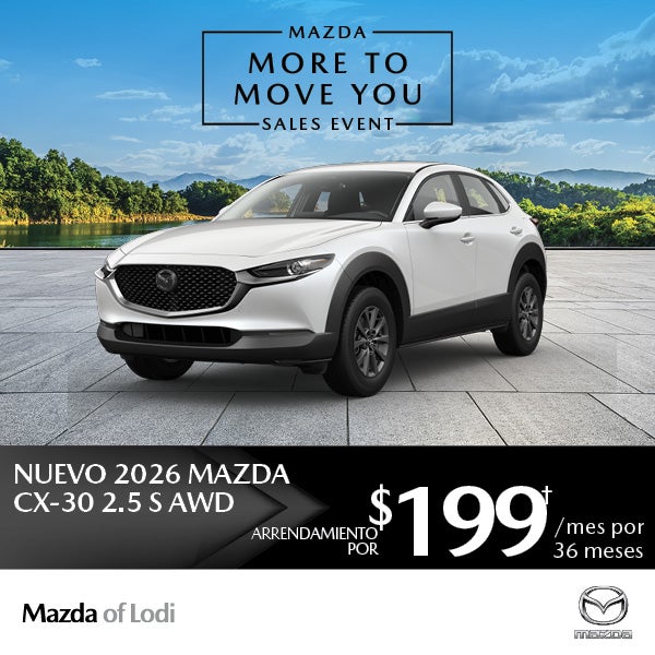 2026 Mazda CX 30 2.5S