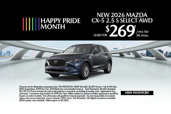 New 2026 Mazda CX-5 2.5 S Select AWD