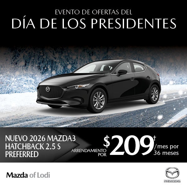 2026 Mazda3 Hatchback